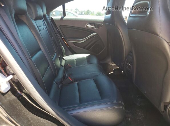 WDDSJ4EBXGN315222 2016 MERCEDES-BENZ CLA-CLASS Black Vista de los asientos traseros