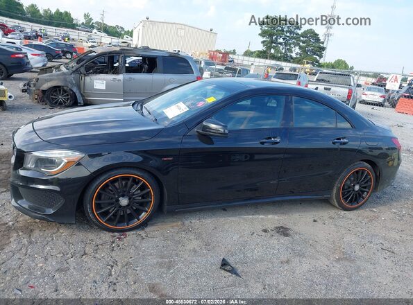 WDDSJ4EBXGN345546 2016 MERCEDES-BENZ CLA 250 Черный Вид спереди