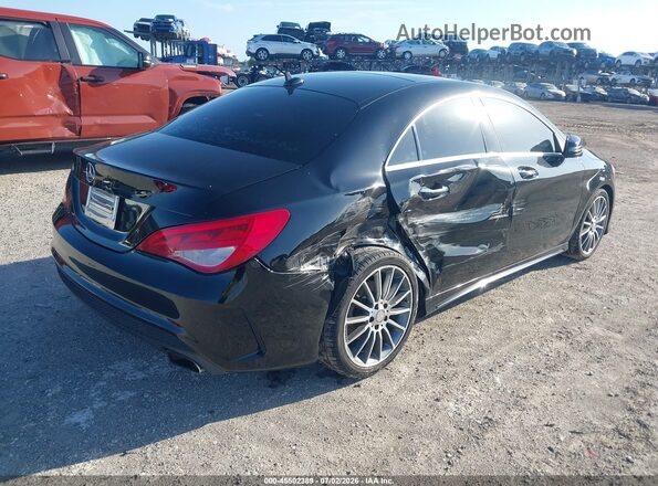 WDDSJ4EBXGN377641 2016 MERCEDES-BENZ CLA 250 Black Trasero derecho