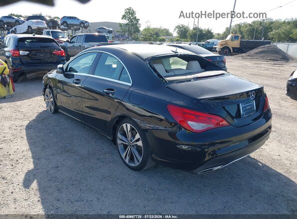 WDDSJ4EBXJN526203 2018 MERCEDES-BENZ CLA 250 Black Rear left