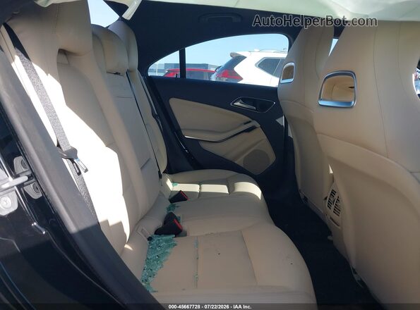 WDDSJ4EBXJN526203 2018 MERCEDES-BENZ CLA 250 Black VIN sticker view