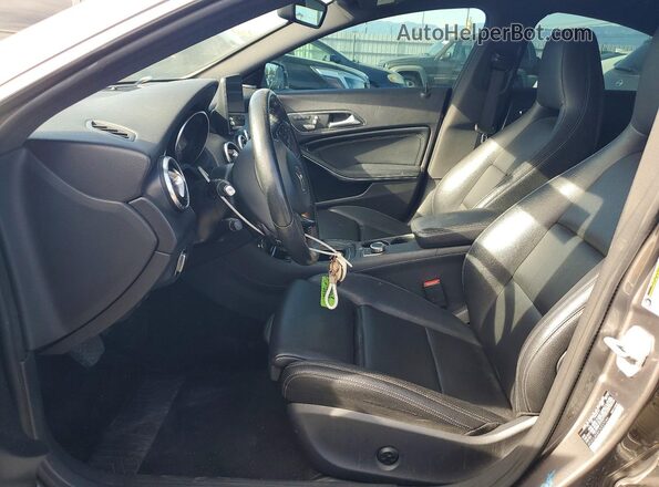WDDSJ4EBXJN557046 2018 MERCEDES-BENZ CLA-CLASS Charcoal Սալոնի դիմացի տեսք
