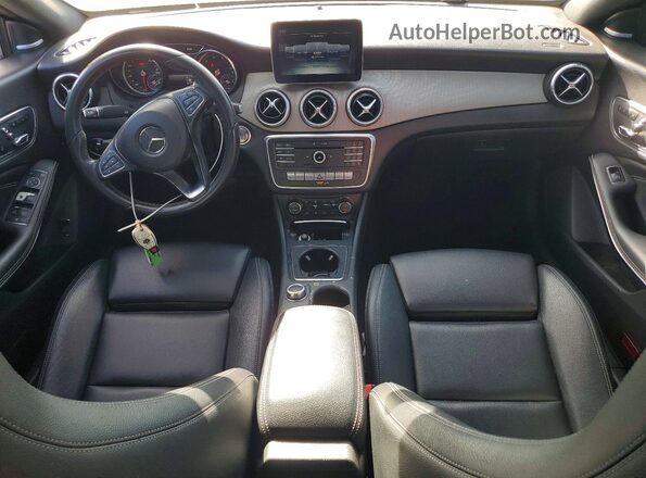 WDDSJ4EBXJN557046 2018 MERCEDES-BENZ CLA-CLASS Charcoal Առջևի վահանակի տեսք