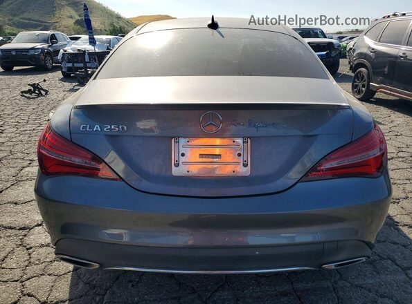 WDDSJ4EBXJN557046 2018 MERCEDES-BENZ CLA-CLASS Charcoal Հետևի տեսք