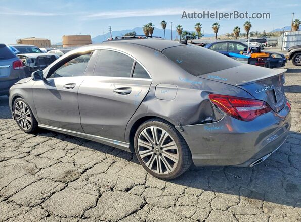 WDDSJ4EBXJN557046 2018 MERCEDES-BENZ CLA-CLASS Charcoal Հետևի ձախ