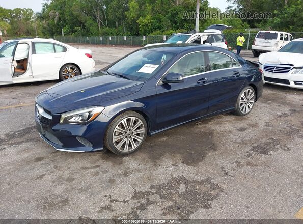 WDDSJ4EBXJN602213 2018 MERCEDES-BENZ CLA 250 Navy Vista tres cuartos delantera izquierda