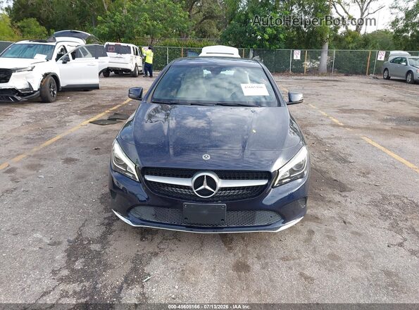 WDDSJ4EBXJN602213 2018 MERCEDES-BENZ CLA 250 Navy Vista del cuadro de instrumentos