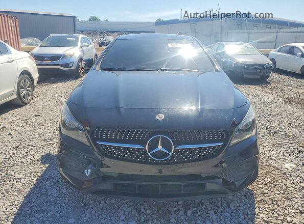 WDDSJ4EBXJN662749 2018 MERCEDES-BENZ CLA-CLASS Black Դիմացի տեսք