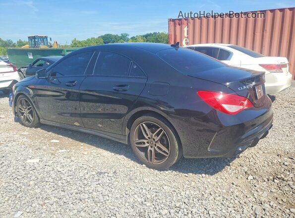 WDDSJ4EBXJN662749 2018 MERCEDES-BENZ CLA-CLASS Black Հետևի ձախ