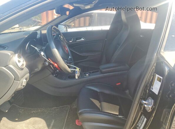 WDDSJ4EBXJN662749 2018 MERCEDES-BENZ CLA-CLASS Black Սալոնի դիմացի տեսք
