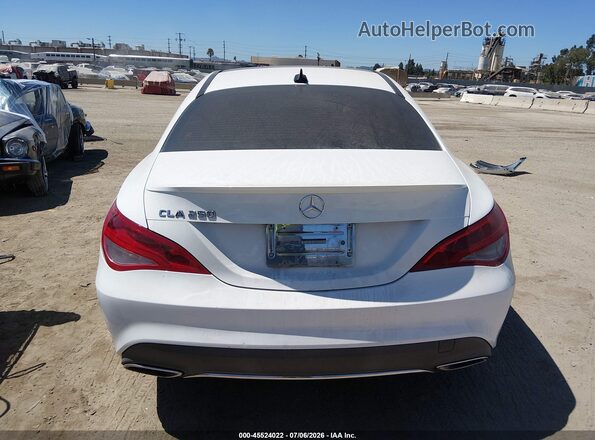 WDDSJ4EBXJN696643 2018 MERCEDES-BENZ CLA 250 White 