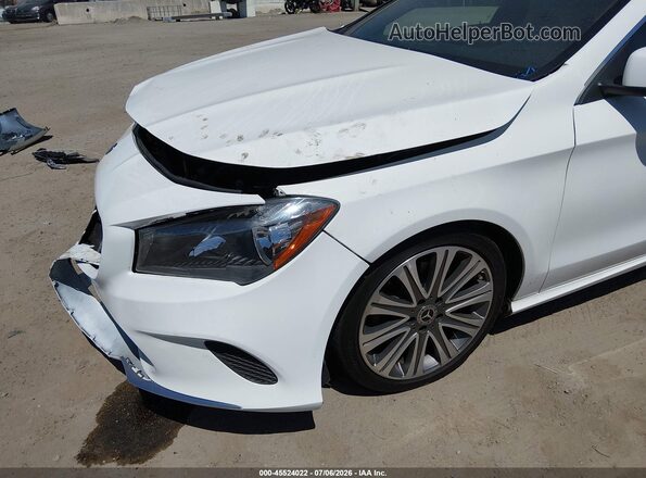 WDDSJ4EBXJN696643 2018 MERCEDES-BENZ CLA 250 White 