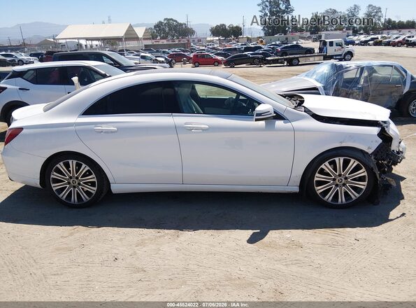WDDSJ4EBXJN696643 2018 MERCEDES-BENZ CLA 250 White Սալոնի հետևի տեսք