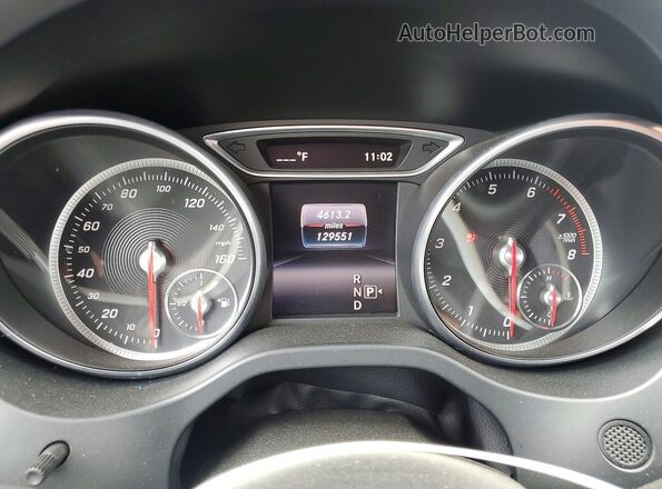 WDDSJ4EBXKN721767 2019 MERCEDES-BENZ CLA-CLASS White ხელსაწყოთა პანელის ხედი