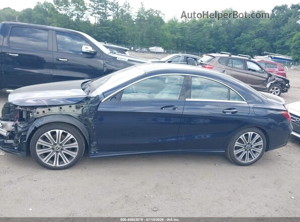 WDDSJ4GB0JN613346 2018 MERCEDES-BENZ CLA 250 Синий Панорамный вид салона 360°