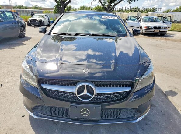 WDDSJ4GB0KN748747 2019 MERCEDES-BENZ CLA-CLASS Black Դիմացի տեսք