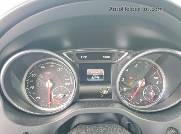 WDDSJ4GB0KN748747 2019 MERCEDES-BENZ CLA-CLASS Black Սարքավորումների վահանակի տեսք
