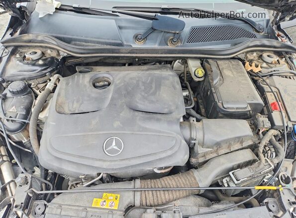 WDDSJ4GB1KN761460 2019 MERCEDES-BENZ CLA-CLASS Black უკანა სალონის ხედი
