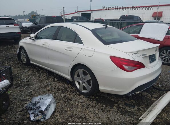 WDDSJ4GB2HN457207 2017 MERCEDES-BENZ CLA 250 White უკანა მარცხენა