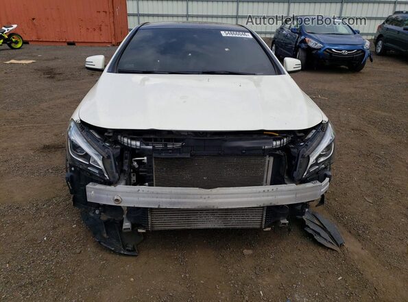WDDSJ4GB2JN514950 2018 MERCEDES-BENZ CLA-CLASS White წინა ხედი