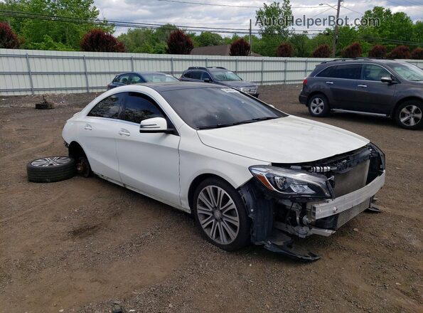 WDDSJ4GB2JN514950 2018 MERCEDES-BENZ CLA-CLASS White წინა მარჯვენა