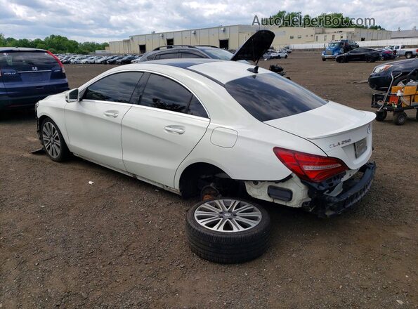WDDSJ4GB2JN514950 2018 MERCEDES-BENZ CLA-CLASS White უკანა მარცხენა