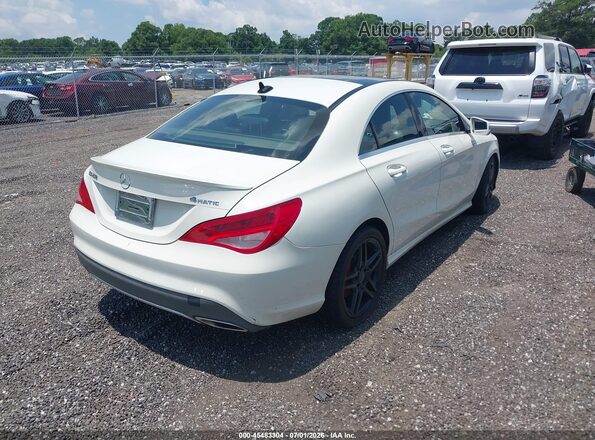 WDDSJ4GB4HN484831 2017 MERCEDES-BENZ CLA 250 White Tył prawy