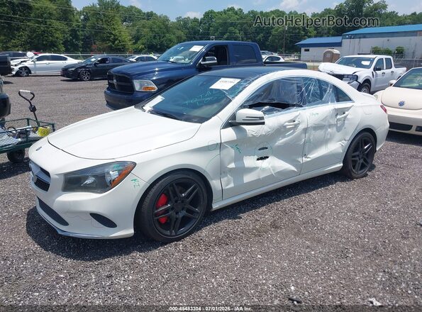 WDDSJ4GB4HN484831 2017 MERCEDES-BENZ CLA 250 White Przód lewy
