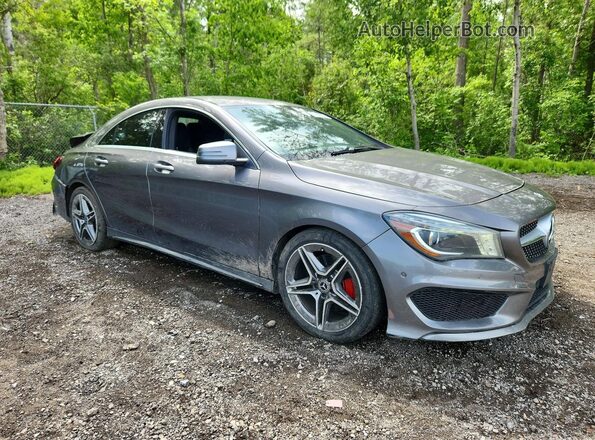 WDDSJ4GB5GN367273 2016 MERCEDES-BENZ CLA-CLASS Gray Front right