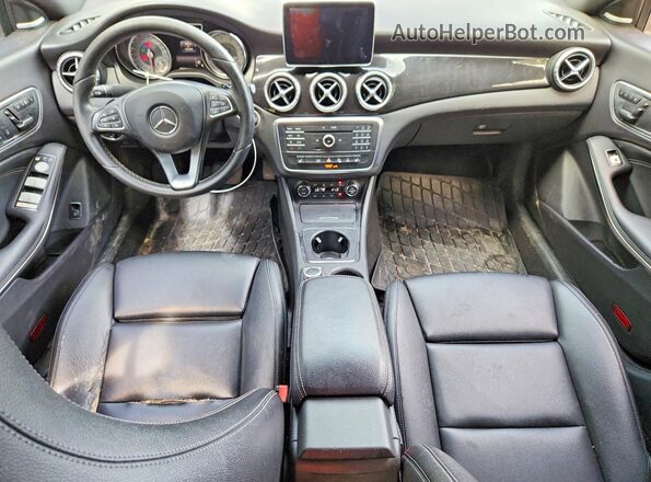 WDDSJ4GB5GN367273 2016 MERCEDES-BENZ CLA-CLASS Gray Dashboard view