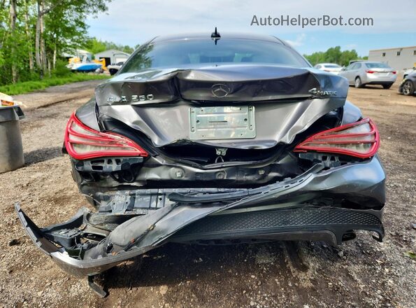 WDDSJ4GB5GN367273 2016 MERCEDES-BENZ CLA-CLASS Gray Rear view