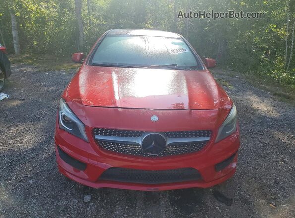 WDDSJ4GB5GN377432 2016 MERCEDES-BENZ CLA-CLASS Red Vista frontal