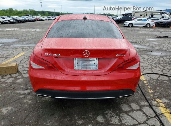 WDDSJ4GB5KN762529 2019 MERCEDES-BENZ CLA-CLASS Красный Вид сзади