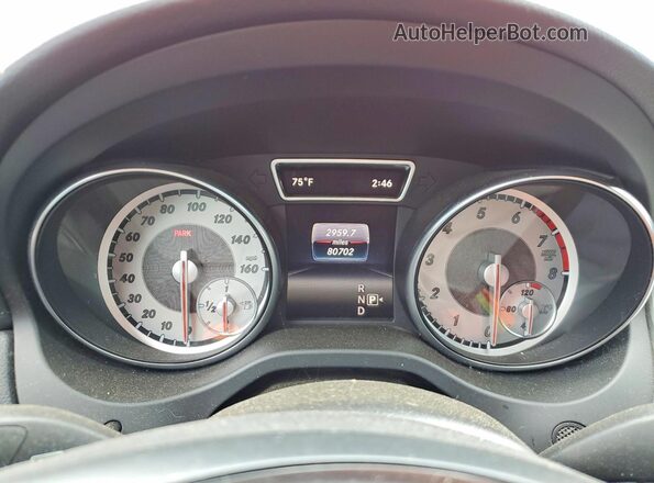 WDDSJ4GB6GN390710 2016 MERCEDES-BENZ CLA-CLASS Red Vista del cuadro de instrumentos