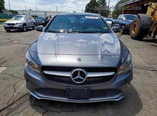 WDDSJ4GB6JN693056 2018 MERCEDES-BENZ CLA-CLASS Gray წინა ხედი