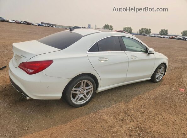 WDDSJ4GB7GN293340 2016 MERCEDES-BENZ CLA-CLASS White Trasero derecho