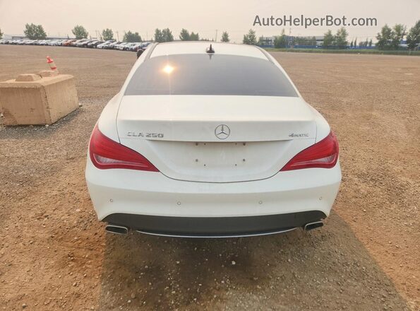 WDDSJ4GB7GN293340 2016 MERCEDES-BENZ CLA-CLASS White Vista trasera