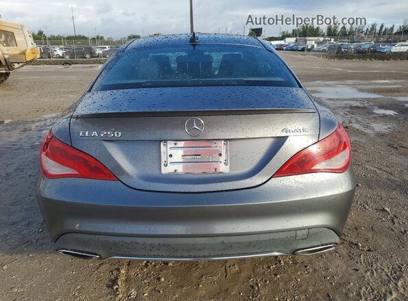 WDDSJ4GB7HN437471 2017 MERCEDES-BENZ CLA-CLASS Gray Հետևի տեսք