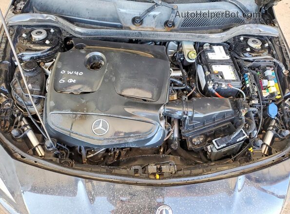 WDDSJ4GB7KN699725 2019 MERCEDES-BENZ CLA-CLASS Black Вид задньої частини салону