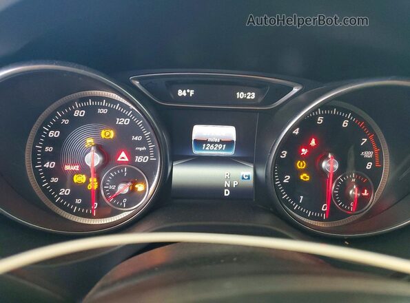 WDDSJ4GB7KN699725 2019 MERCEDES-BENZ CLA-CLASS Black Вид щитка приладів
