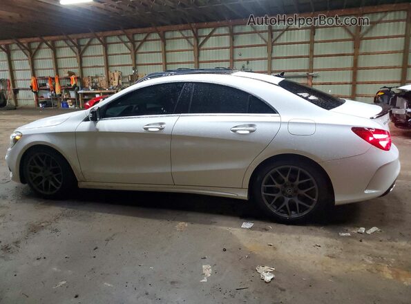 WDDSJ4GB8JN634896 2018 MERCEDES-BENZ CLA-CLASS White Задня ліва чверть