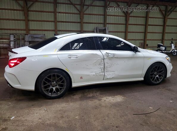 WDDSJ4GB8JN634896 2018 MERCEDES-BENZ CLA-CLASS White Задня права чверть