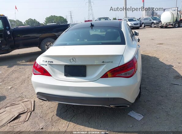 WDDSJ4GB9JN593484 2018 MERCEDES-BENZ CLA 250 White 