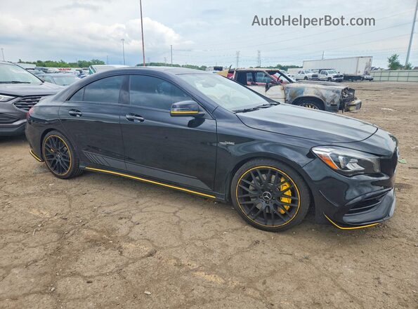 WDDSJ5CB0JN617490 2018 MERCEDES-BENZ CLA-CLASS Black Przód prawy