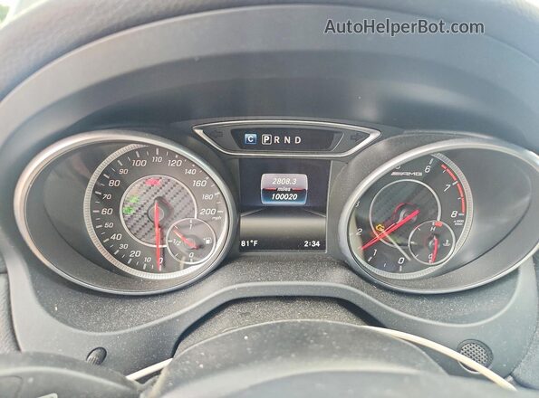 WDDSJ5CB0JN617490 2018 MERCEDES-BENZ CLA-CLASS Black Widok zestawu wskaźników