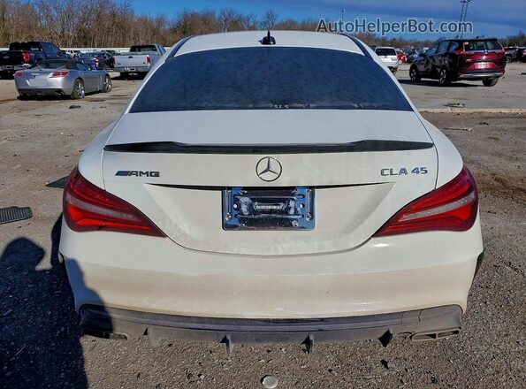 WDDSJ5CB2KN747644 2019 MERCEDES-BENZ CLA-CLASS White Հետևի տեսք