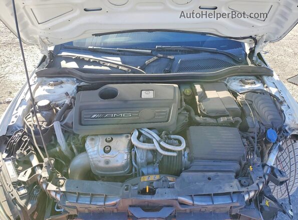 WDDSJ5CB2KN747644 2019 MERCEDES-BENZ CLA-CLASS White Սալոնի հետևի տեսք