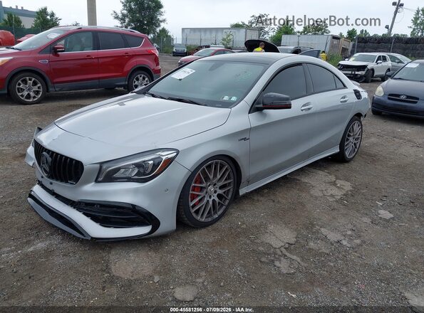 WDDSJ5CB6HN444634 2017 MERCEDES-BENZ AMG CLA 45 Серебряный Передняя левая четверть