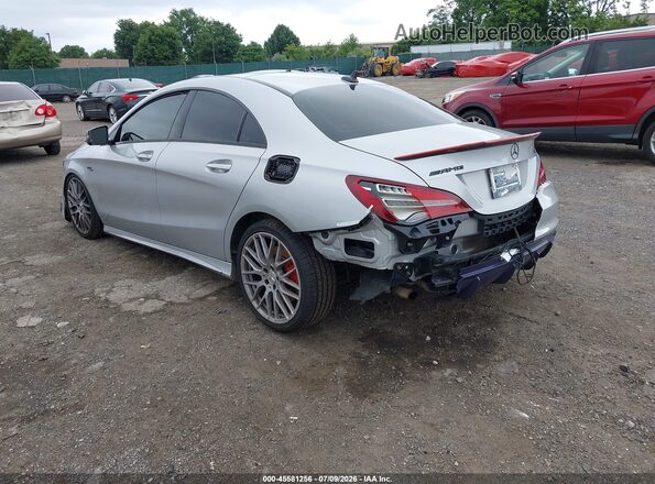 WDDSJ5CB6HN444634 2017 MERCEDES-BENZ AMG CLA 45 Серебряный Задняя левая четверть