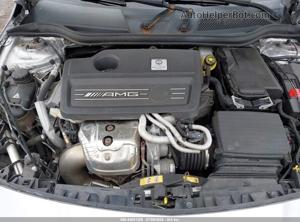WDDSJ5CB6HN444634 2017 MERCEDES-BENZ AMG CLA 45 Серебряный Вид сзади